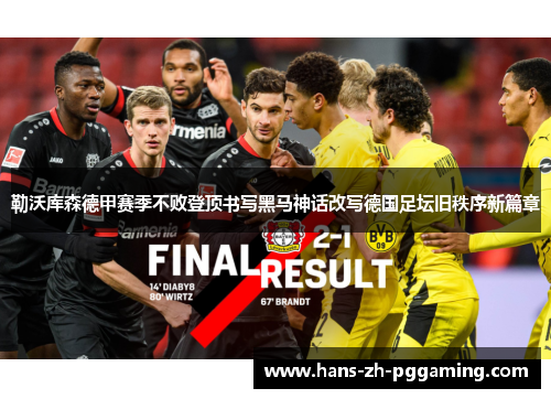 勒沃库森德甲赛季不败登顶书写黑马神话改写德国足坛旧秩序新篇章 勒沃库森德甲赛季不败登顶书写黑马神话改写德国足坛旧秩序新篇章
